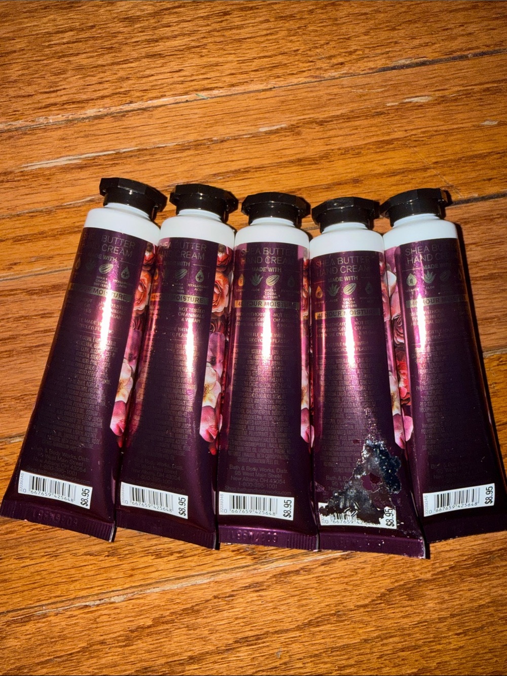 BBW 5pc Covered In Roses Hand CREAM - Picture 2 of 2